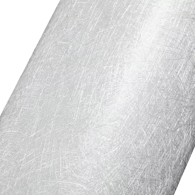 Emulsija surištas stiklo pluošto smulkintų siūlų kilimėlis
